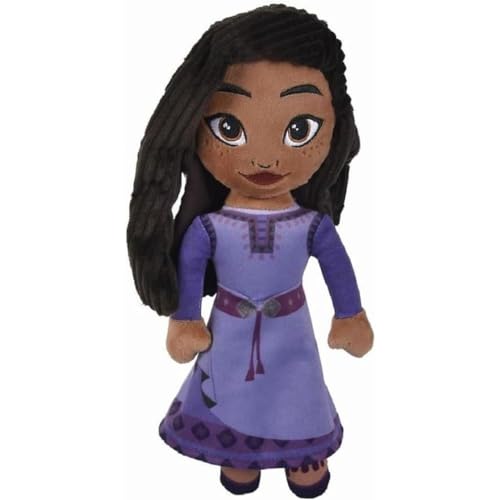 Simba - Disney Wish Asha, 6315877032, 0 Mesi, 30 Cm,Morbido Peluche, Nuovo Film Disney Wish, Magiche Avventure