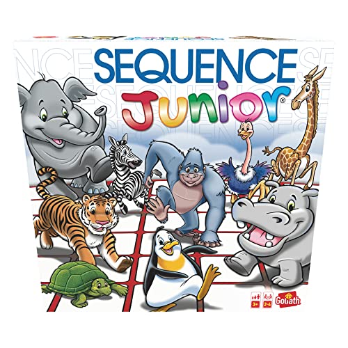 Goliath - Sequence Junior - Gioco Da Tavola Educativo Pe Bambini Età Consigliata 3+ -2-4 Giocatori - Gioco In Scatola