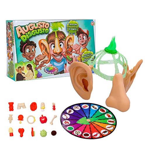 Play Fun By Imc Toys Augusto Disgusto | Gioco Divertente E Risate Assicurate; Trova Le Schifezze Nascoste Nelle Orecchie E Nel Naso - Giocattolo Per B