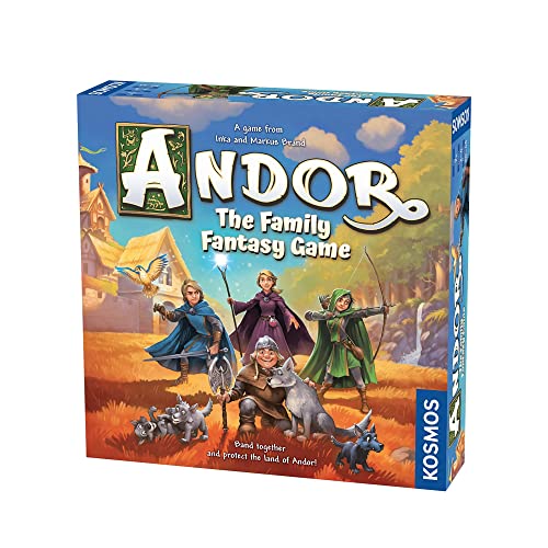 Thames & Kosmos , 691747 , Legends Of Andor: The Family Fantasy Game , Andor , 2-4 Players , Ages 7+