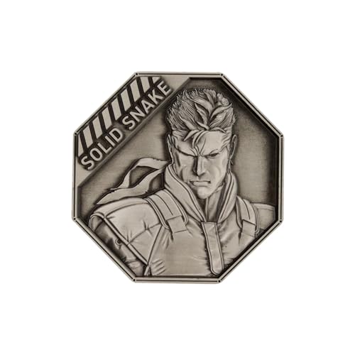 Fanattik Metal Gear Solid, Moneta Da Collezione "Solid Snake", Edizione Limitata