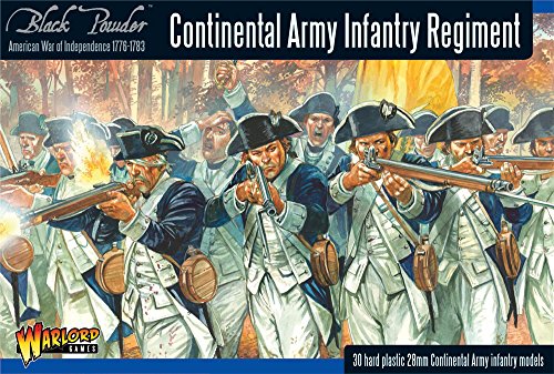 Warlord Games Wlwgr-Awi-04 Continental Infantry Regiment, 28 Mm