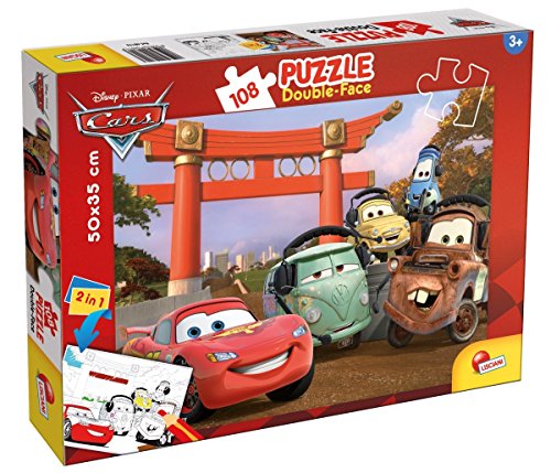 Liscianigiochi,Disney The Movie Cars Puzzle, 108 Pezzi, Multicolore, 47987