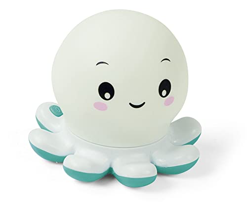 Clementoni- Baby Octopus Primo Bagnetto-Gioco Luci E Melodie Neonato, 0 Mesi+, 17407