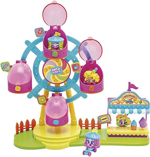 Mojipops - Ruota A Ferrite (Pmpsp114In00) Con 2 Figure Esclusive E Varietà Di Accessori