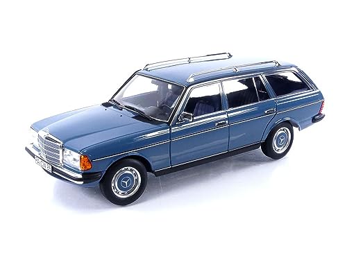 Norev- Mercedes Benz Miniatura, Colore Blu, 1/18E, 183737