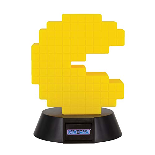 Paladone Products Mini Lampada Pac-Man 3D 10 Cm, Multicolore, Default