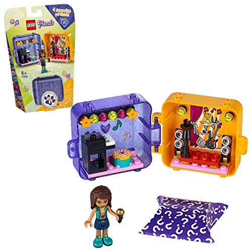 Lego Friends Il Cubo Dell'Amicizia Di Andrea Playset Collezionabile Per Creare Mille Avventure, Ogni Cubo Contiene 1 Sorpresa Segreta- Aprilo Per Scop