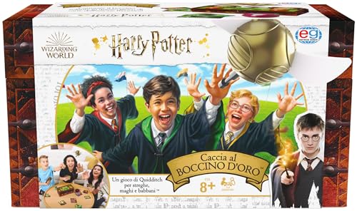 Harry Potter Caccia Al Boccino D'Oro, Gioco Di Quidditch Da Tavola Per Streghe, Maghi E Babbani, Gioco Per Tutta La Famiglia, Dagli 8 Anni In Su