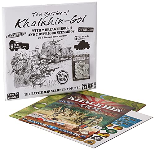 Days Of Wonder , Memoir '44 Battle Map - Battle Of Khalkhin Gol Expansion, Board Game, Ages 8+, 2-8 Players, 30-90 Minutes Playing Time
