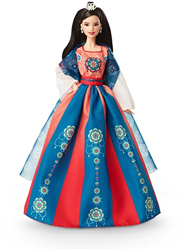 Barbie Signature - Capodanno Lunare Cinese 2023, Bambola Da Collezione Con Abito Hanfu Tradizionale, Giocattolo Per Bambini, 6+ Anni, Hjx35