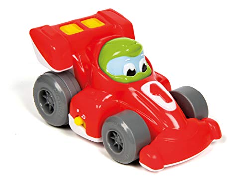 Clementoni 17216, Baby Bruno Auto Da Corsa, 12-48 Mesi, Multicolore