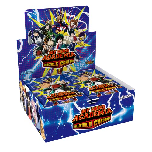 Jasco Giochi | Gioco Di Carte Collezionabili My Hero Academia - Display Booster Wave 1 | Gioco Di Carte | Età 14+ Anni | 2 Giocatori | Tempo Di Gioco: