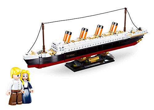 Sluban- Modelmattoni-Titanic 1:700, Multicolore, M38-B0835
