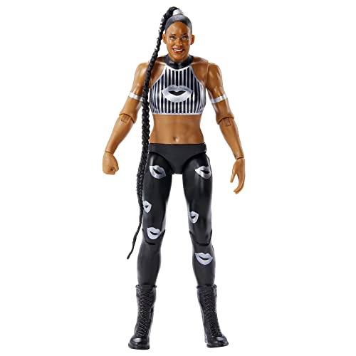 Wwe - Wrestlemania Personaggio Bianca Belair Snodato, Giocattolo Per Bambini 6+ Anni, Hdd79