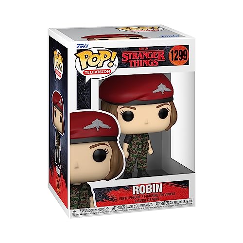Funko Pop! Tv: Stranger Things - Robin- Figura In Vinile Da Collezione - Idea Regalo - Merchandising Ufficiale - Giocattoli Per Bambini E Adulti - Tv