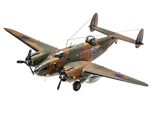Revell, Kit Di Montaggio Per Modellino Di Aereo 1:48 – Lockheed Ventura Mk. Ii In Scala 1:48, Level 4, Riproduzione Fedele All’Originale Con Numerosi 