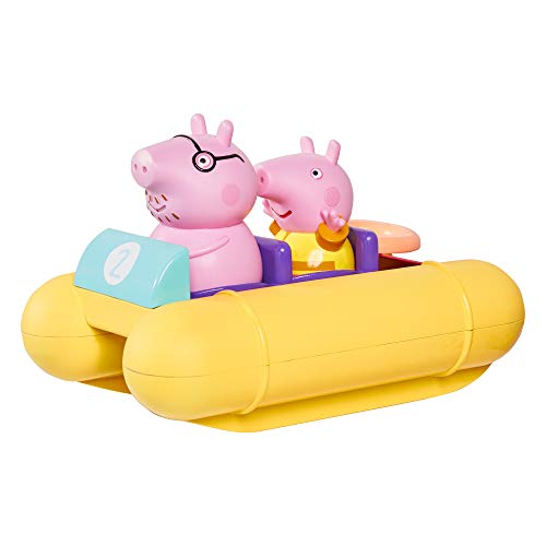 Tomy Toomies Peppa Pig Pull And Go Pedalo, Baby Bath Toys, Kids Bath Toys For Water Play, Fun Bath Accessories For Babies & Toddlers, Suitable For 18