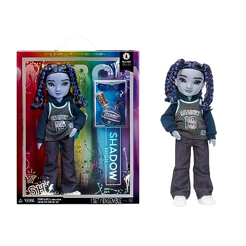 Rainbow High Shadow High Serie 3 - Oliver - Bambola Fashion Blu - Bambino - Vestito Alla Moda E Più Di 10 Accessori Da Gioco Colorati - Età Ideale 4-1
