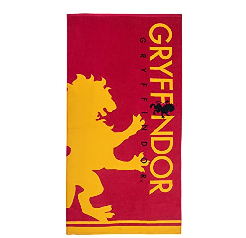 Cinereplicas Harry Potter - Telo Da Spiaggia Di Grifondoro - Licenza Ufficiale