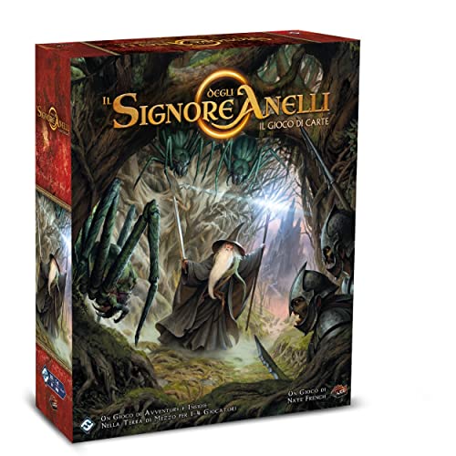 Asmodee - Il Signore Degli Anelli: Il Gioco Di Carte - Gioco Di Carte, Lcg, Nuovo Formato, 1-4 Giocatori, 14+ Anni, Edizione In Italiano