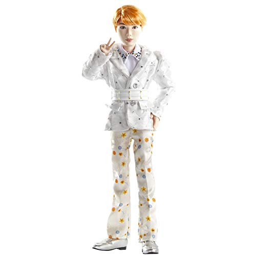 Mattel - Bts Jin, Bambola Da Collezione Prestige, 28 Cm, Giocattolo Per Bambini 6+ Anni, Gkc98