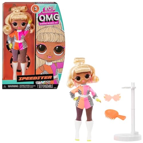 Lol Surprise Omg Fashion Doll: Speedster; Una Fashion Doll, Tantissime Sorprese E Favolosi Accessori; Età: 4+