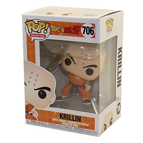 Funko Pop! Animation: Dragon Ball Z - Krillin With Destructo Disc Dragonball - Figura In Vinile Da Collezione - Idea Regalo - Merchandising Ufficiale