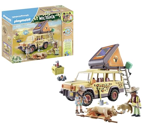 Playmobil Wiltopia 71293 Fuoristrada Con Leoni