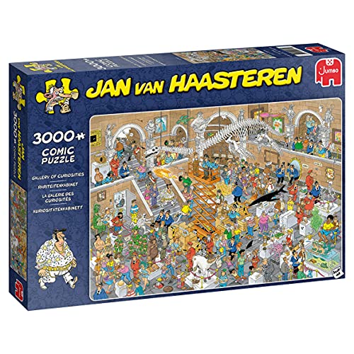 Jumbo Spiele- Jan Van Haasteren-Cabinet Curiosità, 3000 Pezzi Puzzle, Colore Multicolore, 20031