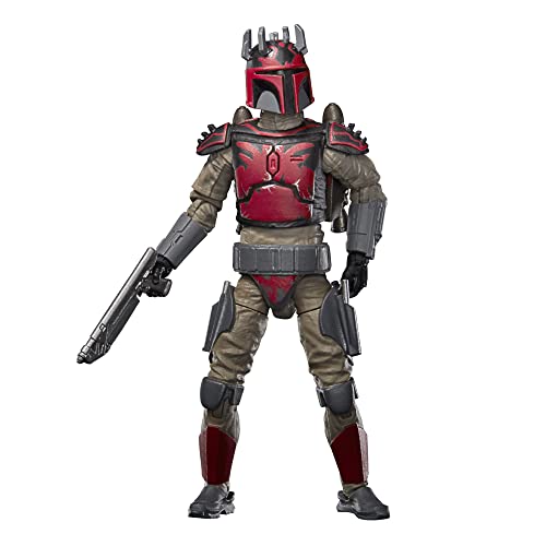 Star Wars Hasbro The Vintage Collection, Mandaloriano Capitano Del Super Commando, Action Figure In Scala Da 9,5 Cm, Serie L'Attacco Dei Cloni, Per Ba