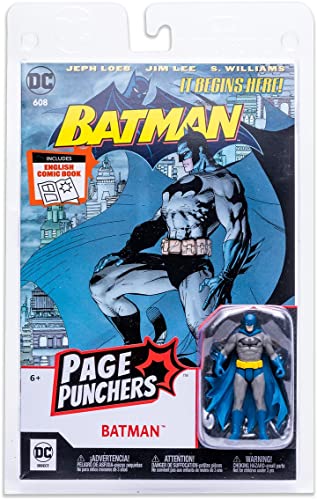 Dc Direct - Page Punchers - 3" Figure With Comic Wave 1 - Batman (Batman Hush)