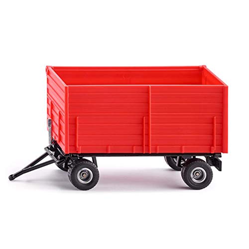 Siku 2898, Rimorchio A Due Assi, 1:32, Metallo E Plastica, Rosso, Cassone Ribaltabile