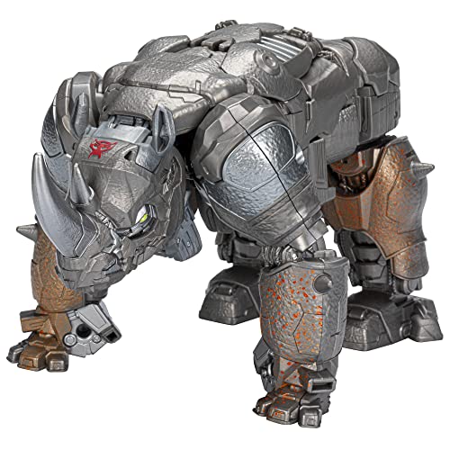 Transformers: Il Risveglio, Action Figure Convertibile Smash Changer Di Rhinox Da 22,5 Cm, Per Bambini Dai 6 Anni In Su