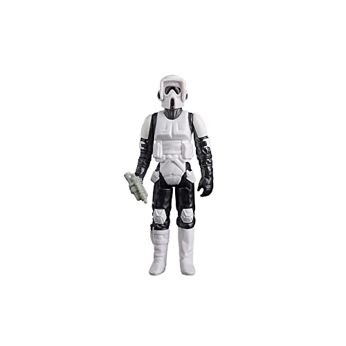Star Wars Hasbro Retro Collection, Biker Scout, Action Figure Collezionabili Da 9,5 Cm, Ispirate Al Film Ritorno Dello Jedi, Dai 4 Anni In Su, Multi,