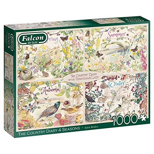Jumbo- Agenda Country 4 Stagioni Puzzle, Multicolore, 11307