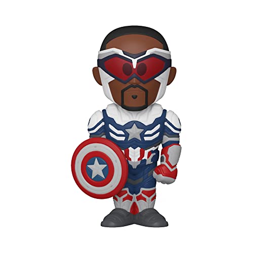 Funko Vinyl Soda: Tag Team - Captain Falcon - Probabilità Di 1/6 Per La Variante Chase - (Styles May Vary) - The Falcon And The Winter Soldier - Figur