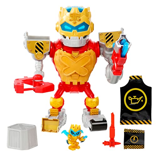 Treasure X Robot Gold-Mega Treasure Bot Con Luci E Suoni Reali. Riparare, Ricostruire E Accendere 25 Livelli Di Avventura, Trova Il Tesoro Immerso In