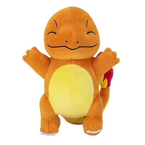 Pokémon- Peluche Glumanda, 20 Cm, Multicolore, Pkw2695