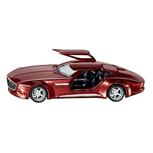 Siku 2357, Vision Mercedes Maybach 6 Grand Coupé, 1:50, Metal/Plastic, Red, Opening Hinged Doors, Changeable Wheels