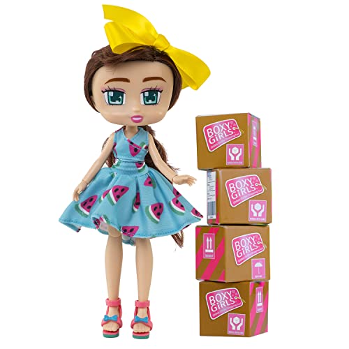 Rocco Giocattoli- Boxy Girls Brooklyn Bambola 20 Cm, Multicolore, 762It