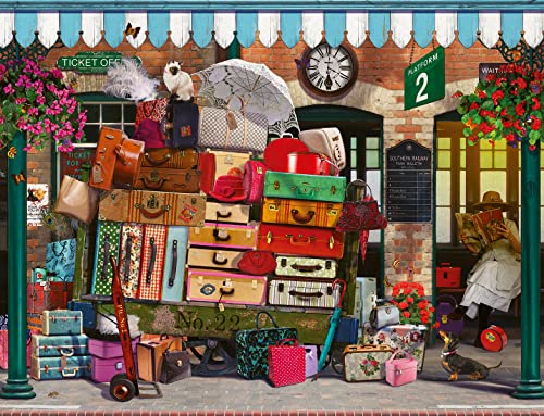 Ravensburger - Puzzle Viaggiare Leggeri, 2000 Pezzi, Idea Regalo, Per Lei O Lui, Puzzle Adulti