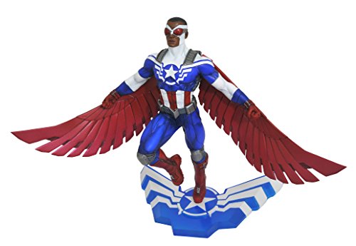 Marvel Comics Apr172655 Gallery Captain America Sam Wilson - Statuetta In Pvc