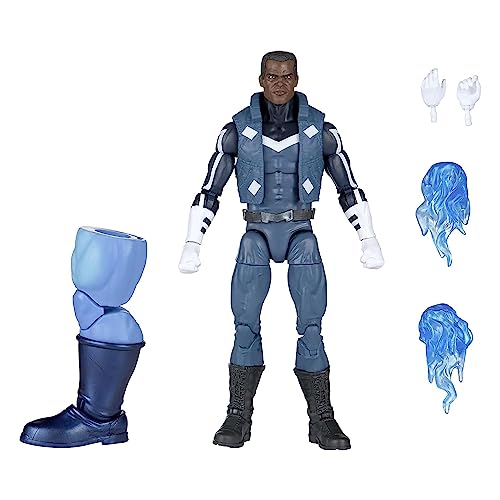 Marvel Hasbro Legends Series, Blue Costume Degli Ultimates, Action Figure Collezionabile Da 15 Cm, Giocattolo Con 4 Accessori E 1 Parte Build-A-Figure
