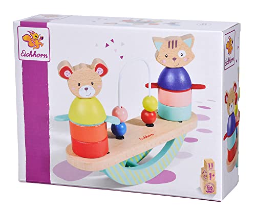 Eichhorn Eh Friends-Gioco Impilabile, Multicolore, Zzzz-S, 4003046010053