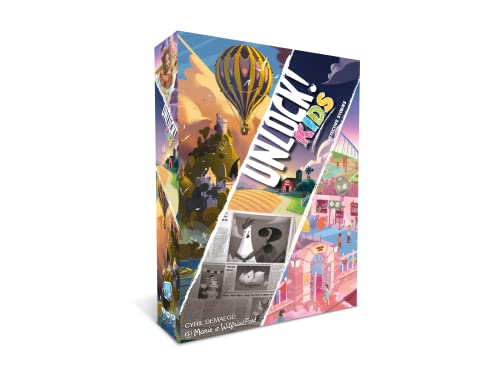 Asmodee - Unlock! Kids, Escape Room Da Tavolo, 6+ Anni, Edizione In Italiano, 8763