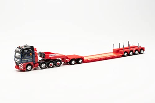 Herpa Modello Di Camion Man Tgx Gx Schwerlast-Sattelzug Bowler, Scala 1:87, Modello Di Camion Per Diorama, Oggetto Da Collezione Per Modellismo, Made 