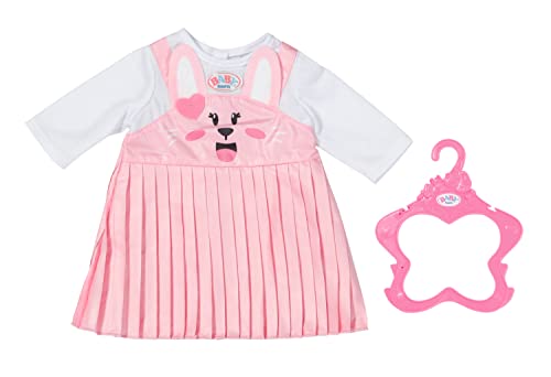 Baby Born Vestito Da Coniglietto - Per Bambole Baby Born Fino A 43 Cm - Il Set Include Un Vestito Da Coniglietto Con Top A Maniche Lunghe E Appendiabi