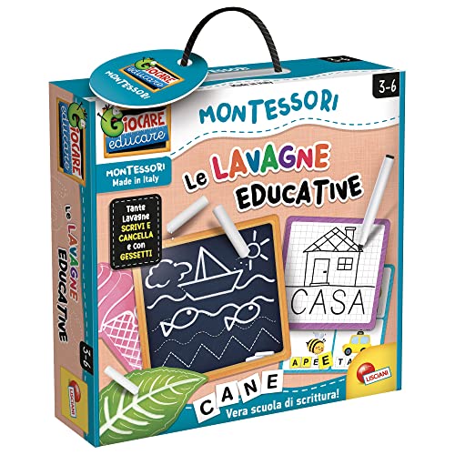 Liscianigiochi- Montessori Le Lavagne Educative, Colore, 89093, 3-6 Anni