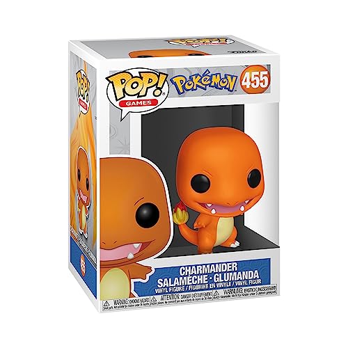 Funko Pop! Games: Pokemon - Charmander - Figura In Vinile Da Collezione - Idea Regalo - Merchandising Ufficiale - Giocattoli Per Bambini E Adulti - Vi